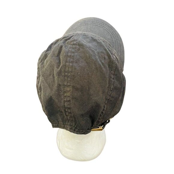 Mickey Mouse Logo Hat Strapback Sequin Cap Black 100 % Cotton Size 57-6 - Picture 3 of 5